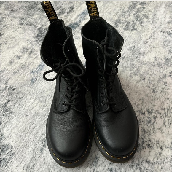 Dr. Martens Shoes - Dr. Martens Black Combat Boots